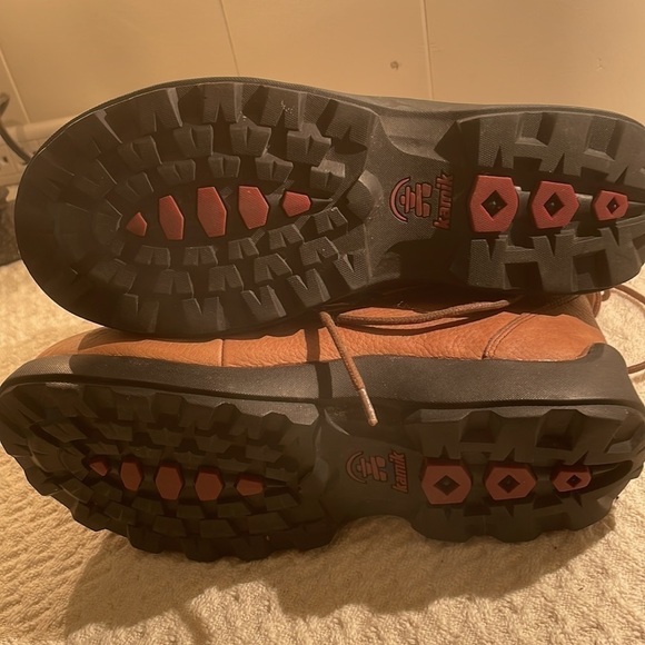 🤩host Pick🤩 90’S Kamik Leather Suede Wrap Around Lace Winter Boots - Picture 5 of 11